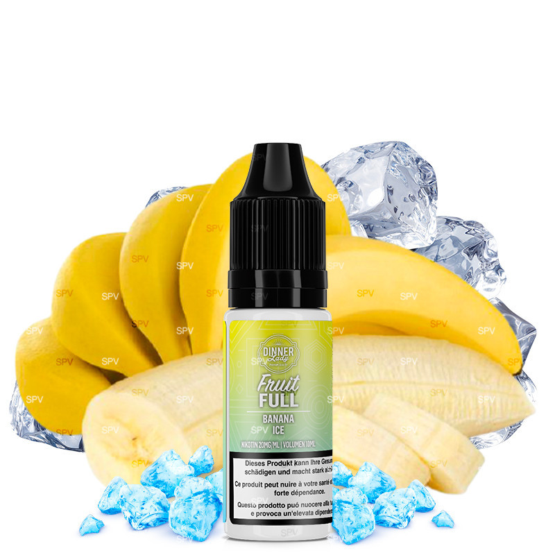 Banana Ice - 10ml NikotinSalze - Fruit Full Dinner Lady - Liquid Banana Ice - 10ml NikotinSalze - Fruit Full Dinner Lady - Liquid