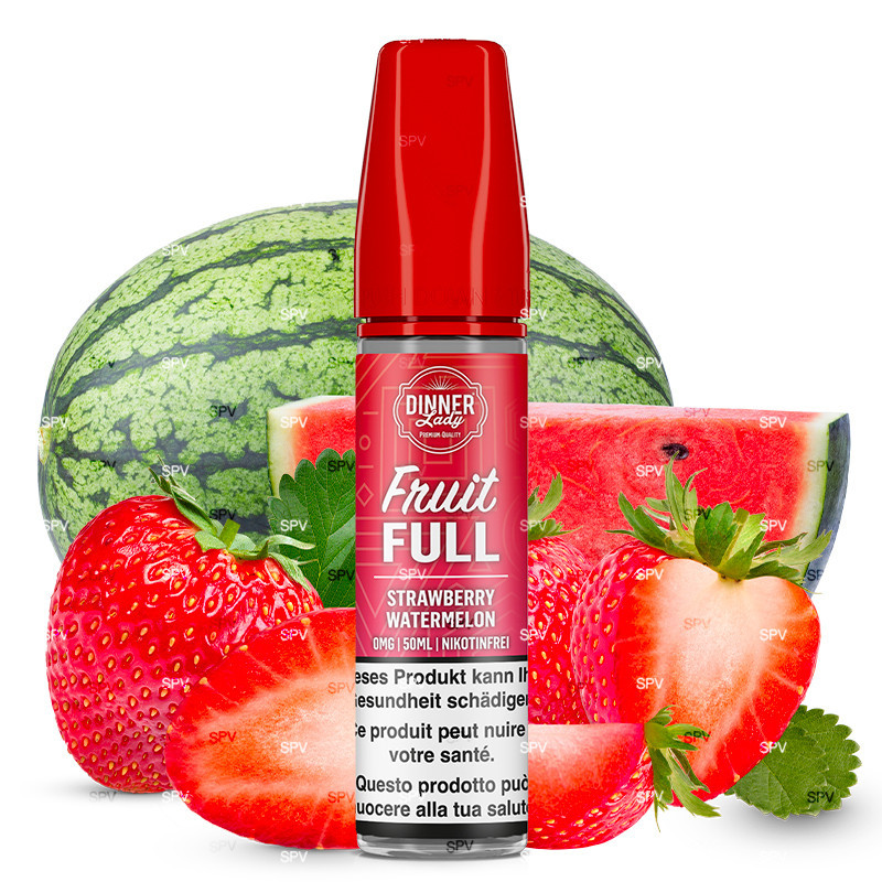 Strawberry Watermelon - 50/60ml Shortfill - Fruit Full Dinner Lady Strawberry Watermelon - 50/60ml Shortfill - Fruit Full Dinner Lady