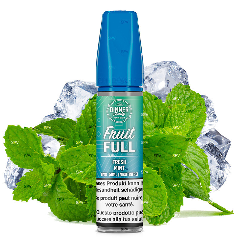 Fresh Mint - 50/60ml Shortfill - Fruit Full Dinner Lady Fresh Mint - 50/60ml Shortfill - Fruit Full Dinner Lady