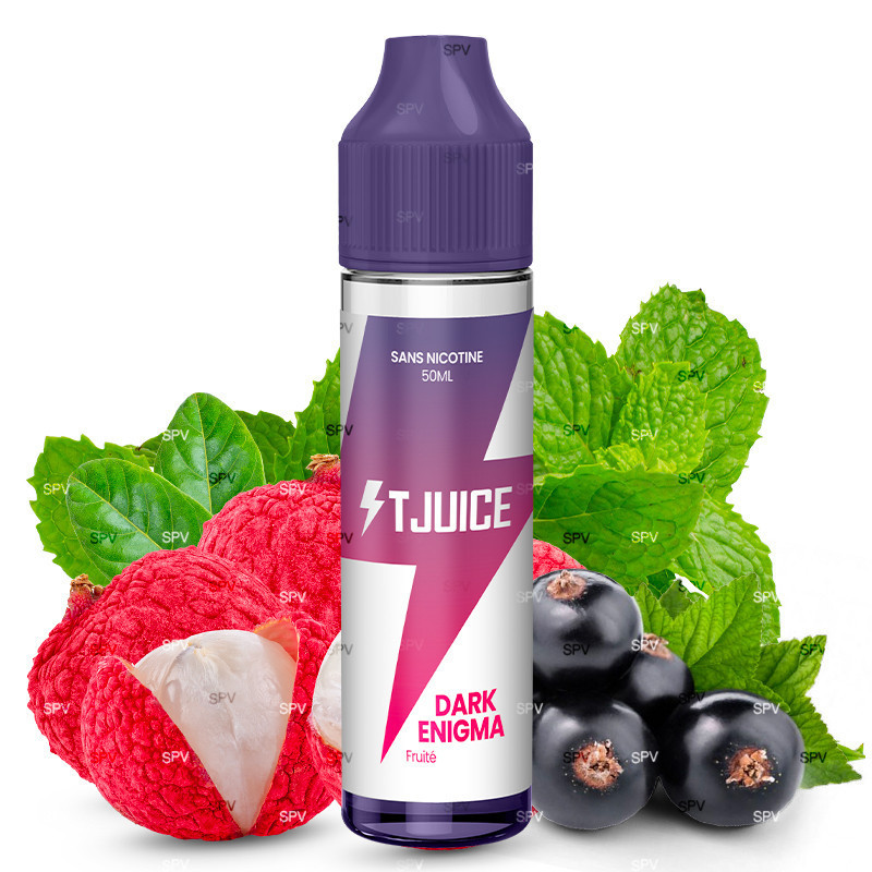 Dark Enigma - 50/75ml Shortfill - T-Juice - Liquid