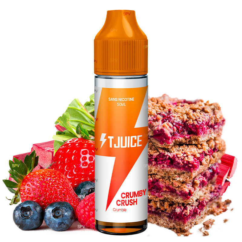 Crumby Crush - 50/75ml Shortfill - T-Juice - Liquid Crumby Crush - 50/75ml Shortfill - T-Juice - Liquid