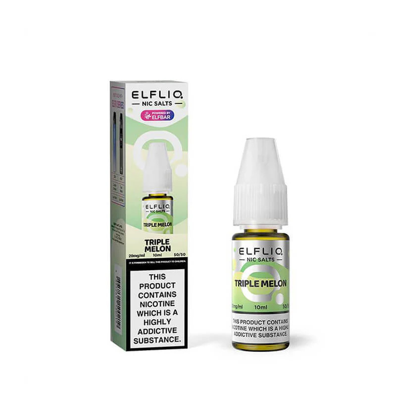 Triple Melon - 10ml NikotinSalz - ElfLiq von Elfbar - Liquid Triple Melon - 10ml NikotinSalz - ElfLiq von Elfbar - Liquid