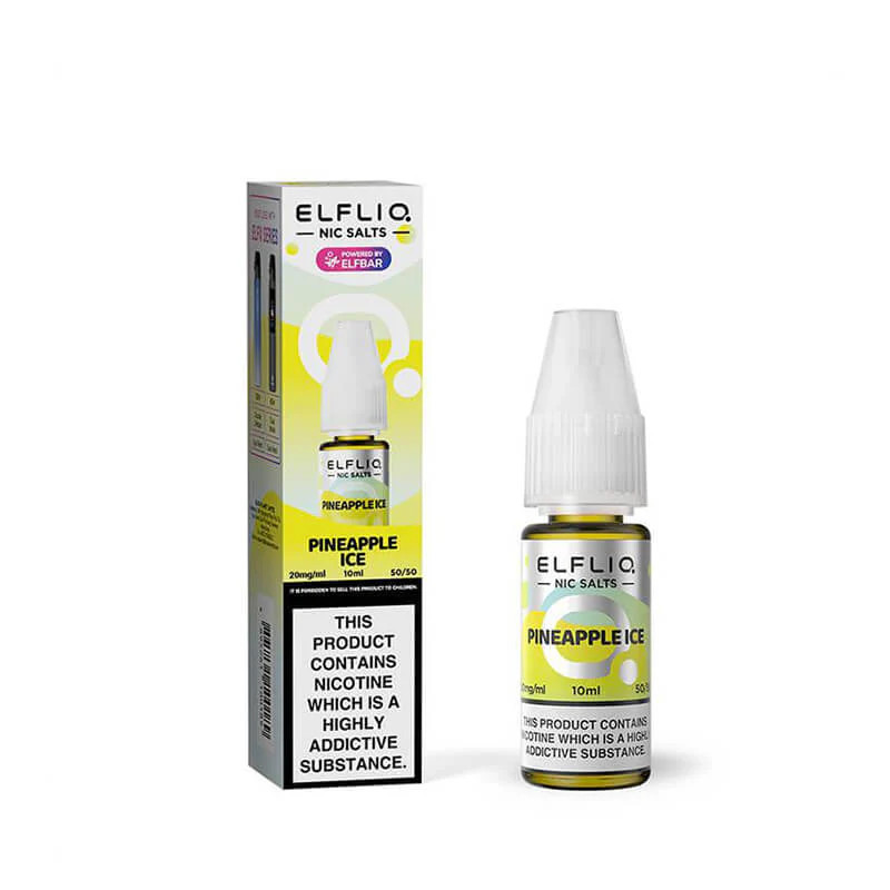 Pineapple Ice - 10ml NikotinSalz - ElfLiq von Elfbar - Liquid Pineapple Ice - 10ml NikotinSalz - ElfLiq von Elfbar - Liquid