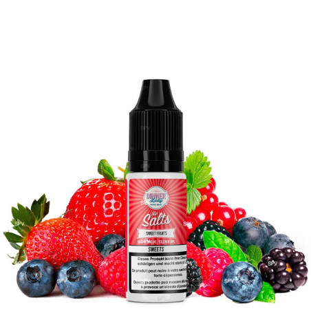 Sweet Fruits - 10ml NikotinSalz - Dinner Lady - Liquid