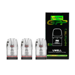Pod-Kartuschen Caliburn GPP G3/G4 - Uwell - (3 Stck.) - 0.4 Ohm