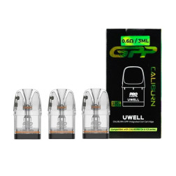 Pod-Kartuschen Caliburn GPP G3/G4 - Uwell - (3 Stck.) - 0.6 Ohm