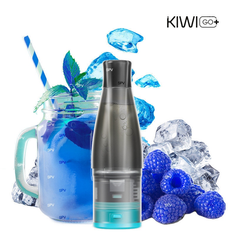 Pod-Kartuschen Kiwi GO PLUS - Blue Razz Lemonade - Kiwi Vapor - (2 Stck.)