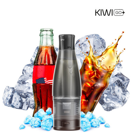 Pod-Kartuschen Kiwi GO PLUS - Cola Ice - Kiwi Vapor - (2 Stck.)