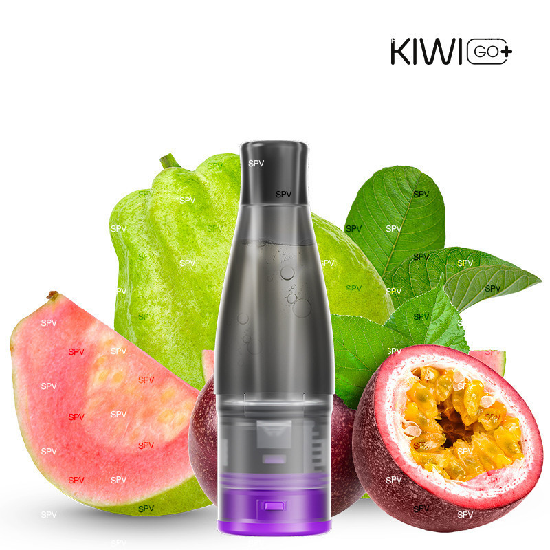 Pod-Kartuschen Kiwi GO PLUS - Kiwi Maracuja Guava - Kiwi Vapor - (2 Stck.)