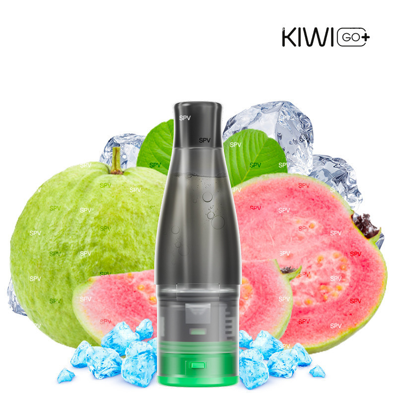 Pod-Kartuschen Kiwi GO PLUS - Guava Ice - Kiwi Vapor - (2 Stck.)