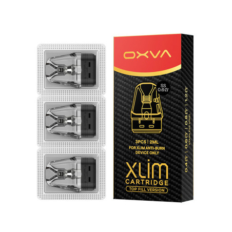 Ersatz-Pods Xlim Top Fill SS 2ml - OXVA - (3 Stck.)