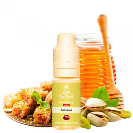 Baklava - 10ml NikotinSalze - Pod by Pulp - Liquid