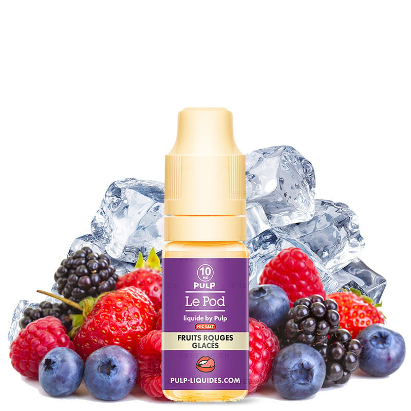 Rote Früchte Ice - 10ml NikotinSalze - Pod by Pulp - Liquid