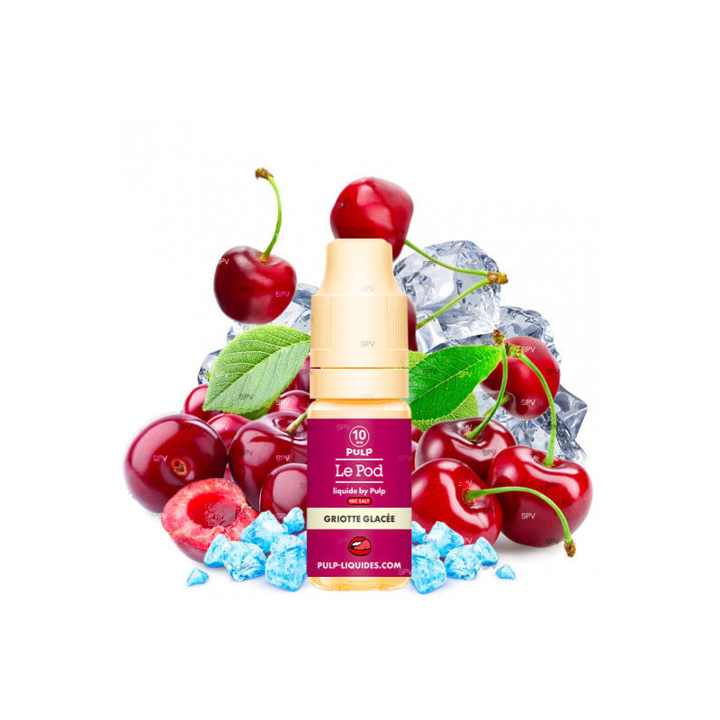 Sauerkirsche Ice - 10ml NikotinSalze - Pod by Pulp - Liquid