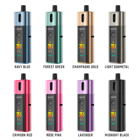 Fluffi Pro Pod Kit Aspire - Gesamte Farbauswahl