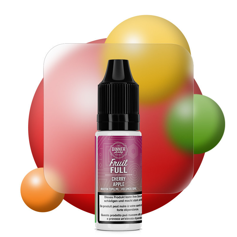 Cherry Apple - 10ml NikotinSalz - Fruit Full Dinner Lady Cherry Apple - 10ml NikotinSalz - Fruit Full Dinner Lady