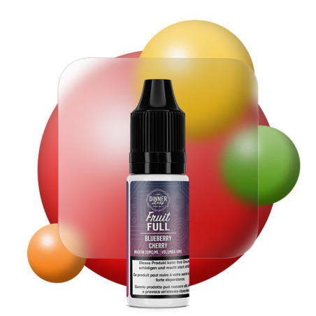 Blueberry Cherry - 10ml NikotinSalz - Fruit Full Dinner Lady