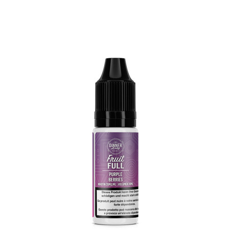 Purple Berries - 10ml NikotinSalz - Fruit Full Dinner Lady