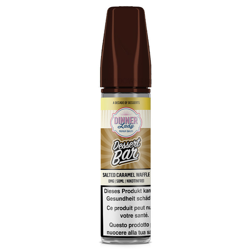 Salted Caramel Waffle - 50/60ml - Dessert Bar by Dinner Lady