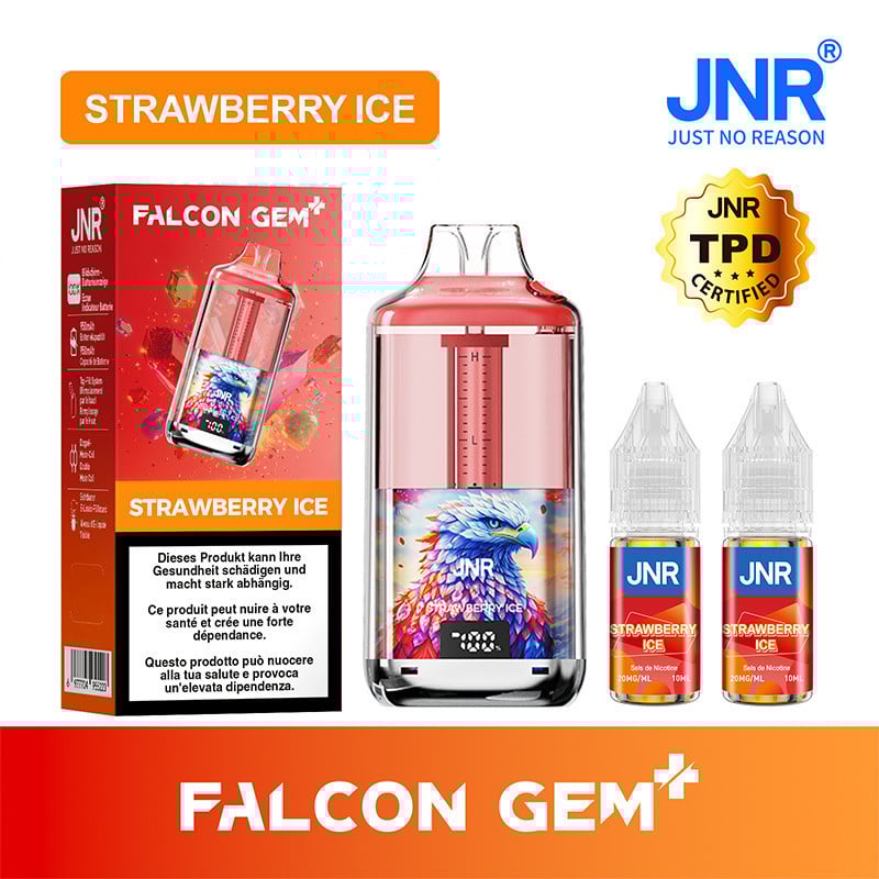 JNR Falcon GEM+ 30K - Strawberry Ice