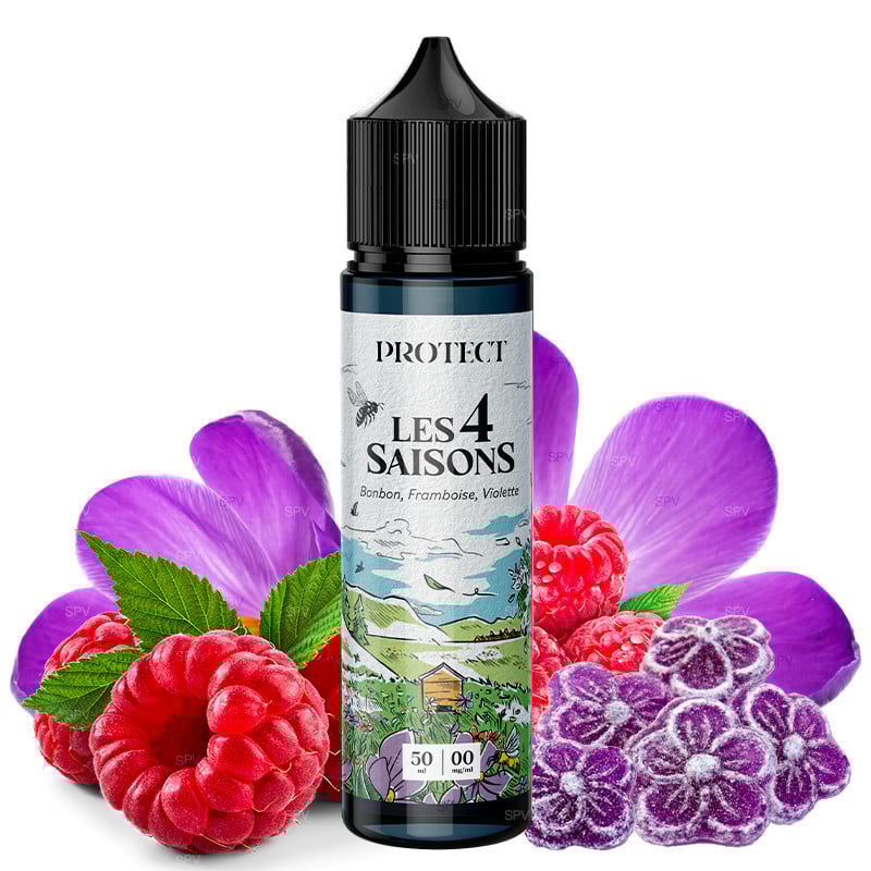 Bonbon Himbeere Veilchen - 50/75ml Shortfill - Protect