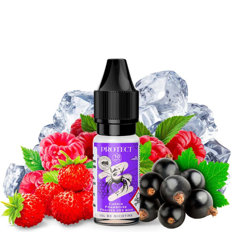 Cassis Himbeere Erdbeere - 10ml NikotinSalz - Protect