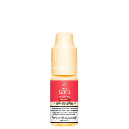 Rhabarber Himbeere - 10ml NikotinSalze - Pod by Pulp - Liquid