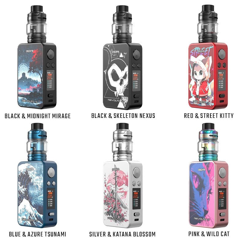 Aspire Starter Set Revolto S - Special Edition - Farben