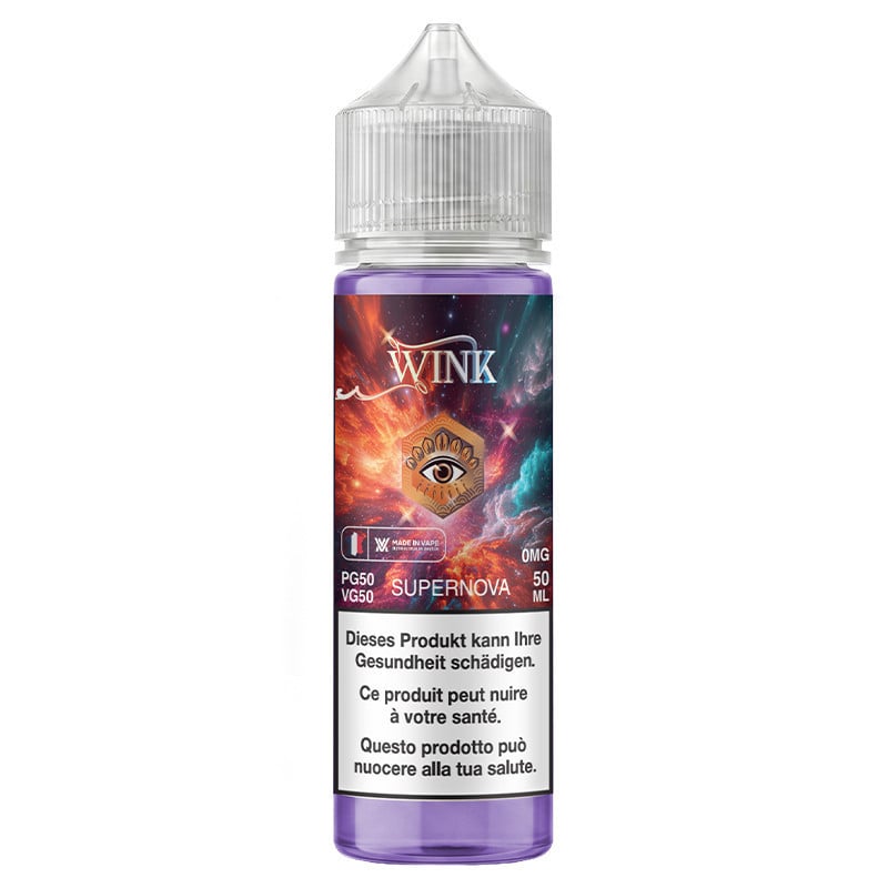 Supernova - 50/70ml Shortfill - Wink Made in Vape Supernova - 50/70ml Shortfill - Wink Made in Vape