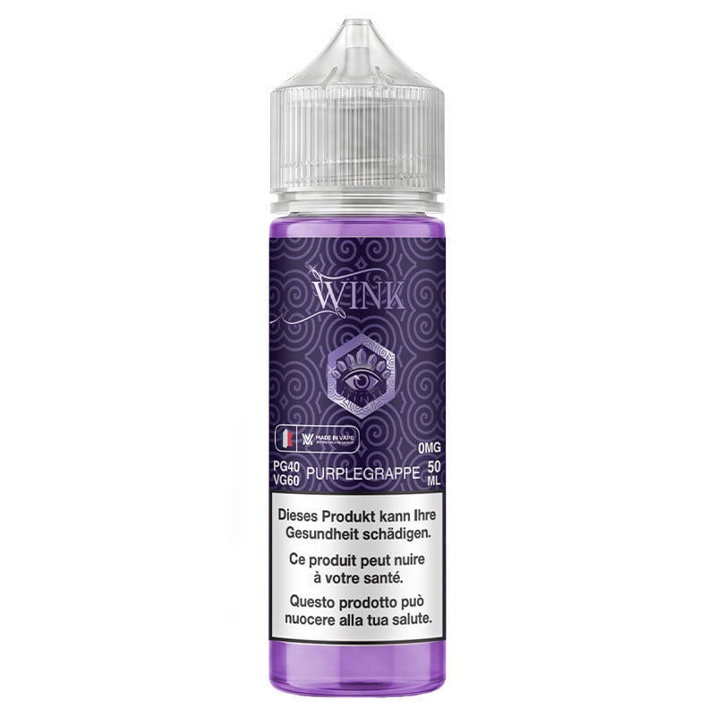 Purple Grappe - 50/70ml Shortfill - Wink Made in Vape Purple Grappe - 50/70ml Shortfill - Wink Made in Vape