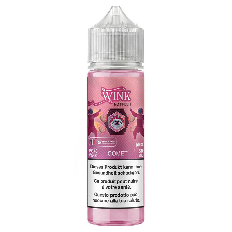 Comet No Fresh - 50/70ml Shortfill - Wink Made in Vape