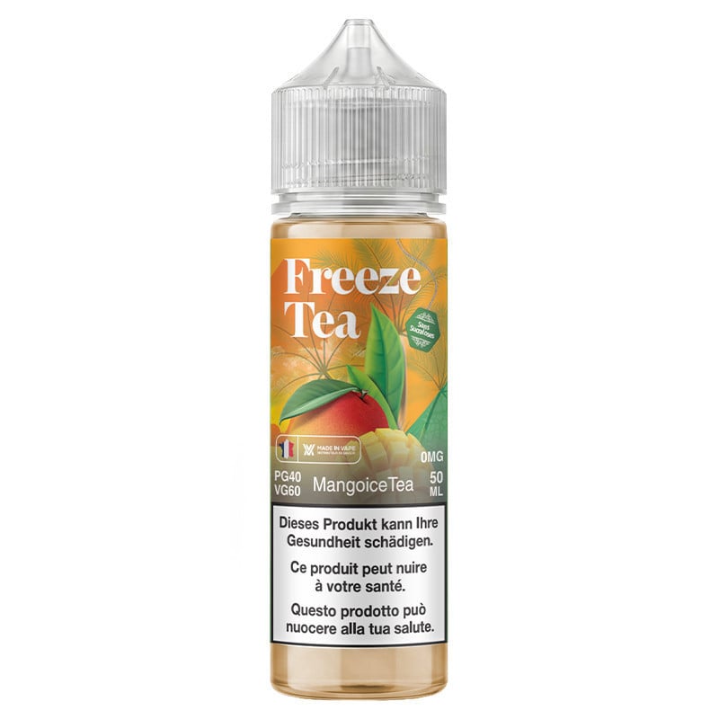Mango Ice Tea - 50/70ml Shortfill - Freeze Tea Made in Vape