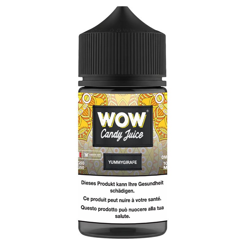 Yummy Giraffe - 100/120ml Shortfill - WOW Candy Juice