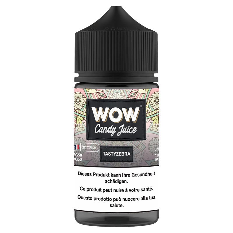 Tasty Zebra - 100/120ml Shortfill - WOW Candy Juice Tasty Zebra - 100/120ml Shortfill - WOW Candy Juice