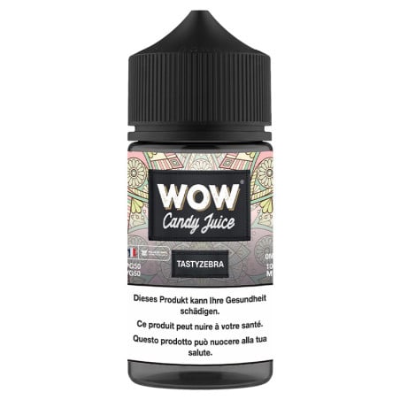 Tasty Zebra - 100/120ml Shortfill - WOW Candy Juice