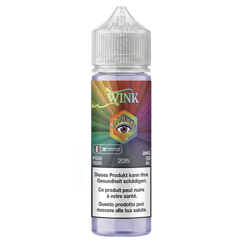 20TH - 50/60ml Shortfill - Wink Edition Made In Vape