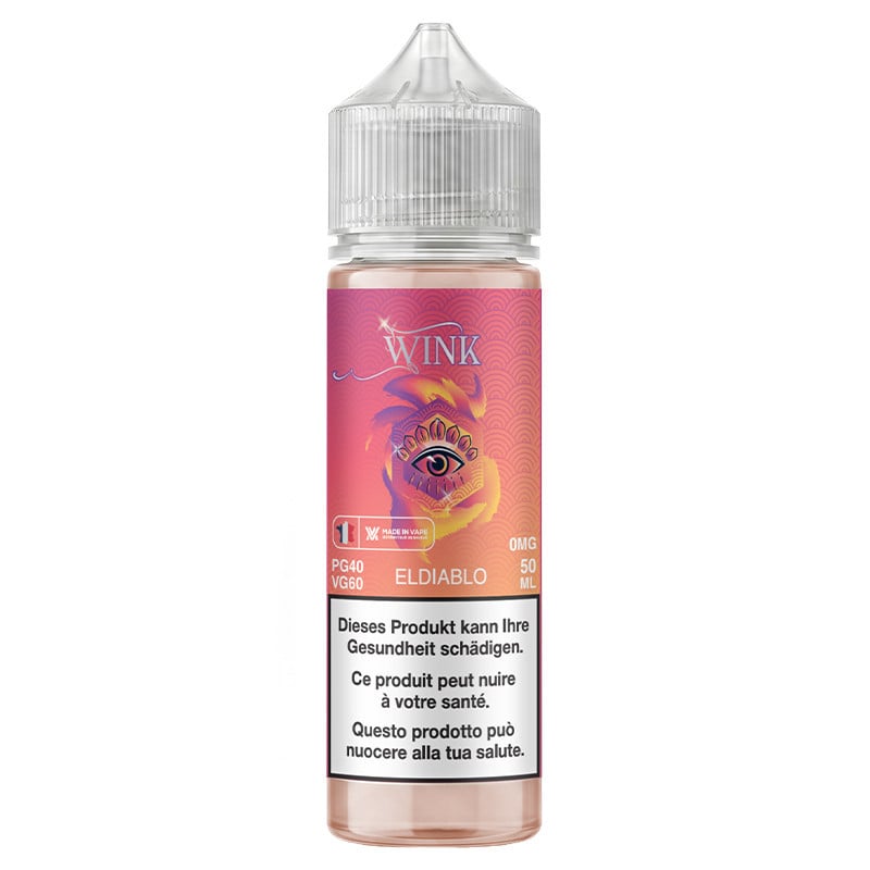 El Diablo - 50/60ml Shortfill - Wink Edition Made In Vape El Diablo - 50/60ml Shortfill - Wink Edition Made In Vape