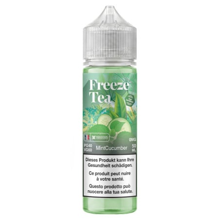 Mint Ice Tea & Cucumber - 50/60ml Shortfill - FreezeTea