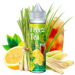 Black Ice Tea Lemon & lemongrass - 50/60ml Shortfill - FreezeTea