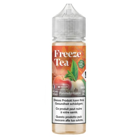 Black Ice-Tea Pfirsich  - 50/60ml Shortfill - FreezeTea