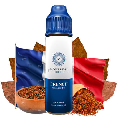 French - 50/70ml Shortfill - Montreal Original