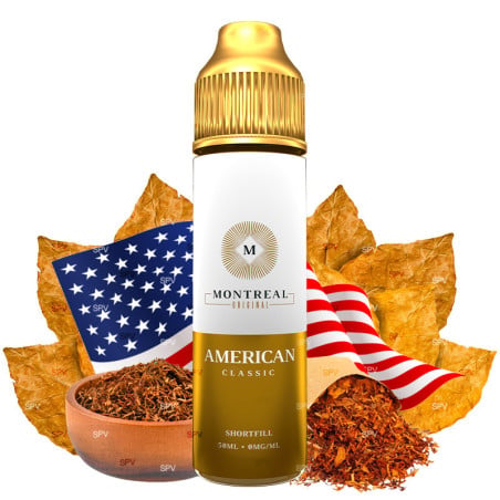 American - 50/70ml Shortfill - Montreal Original