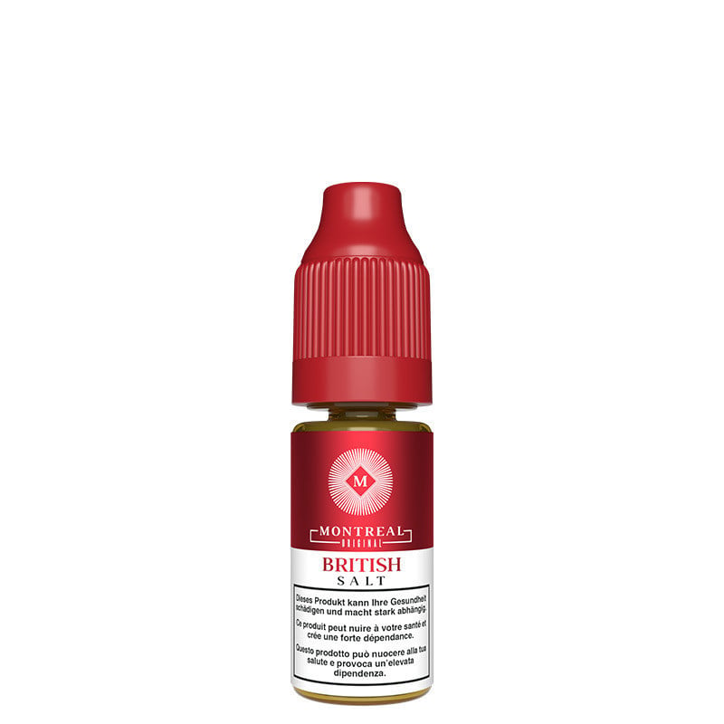 British Classic - 10ml NikotinSalz - Montreal Original - Liquid