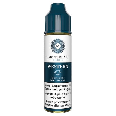 Western - 50/75ml Shortfill - Montreal Original