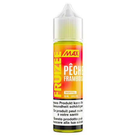 Pfirsich Himbeere - 50/70ml Shortfill - Fruizee Max