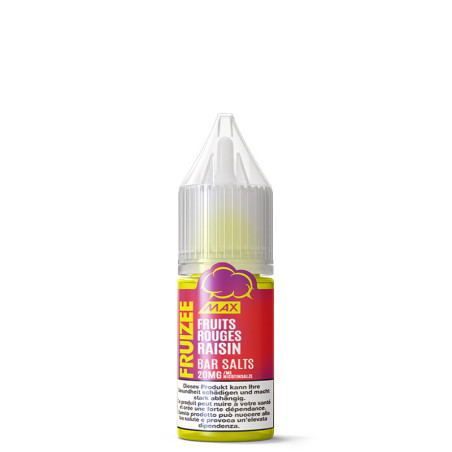 Rote Früchte Traube - 10ml NikotinSalz - Fruizee Max Bar Salt