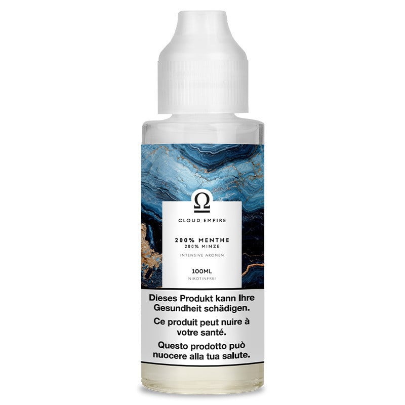 200% Minze - Shortfill 100/120 ml - Cloud Empire - Liquid