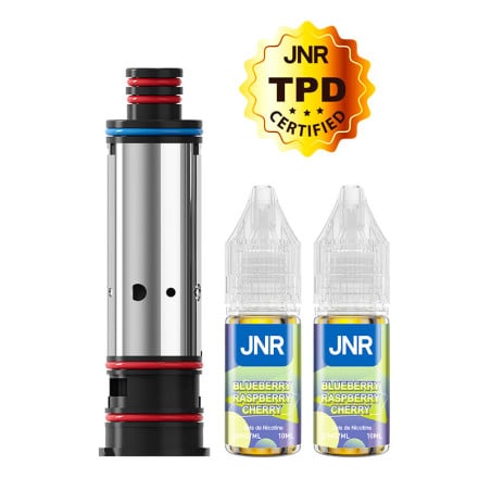 Infinity 55K Coil + Blueberry Raspberry Cherry E-Liquids – JNR