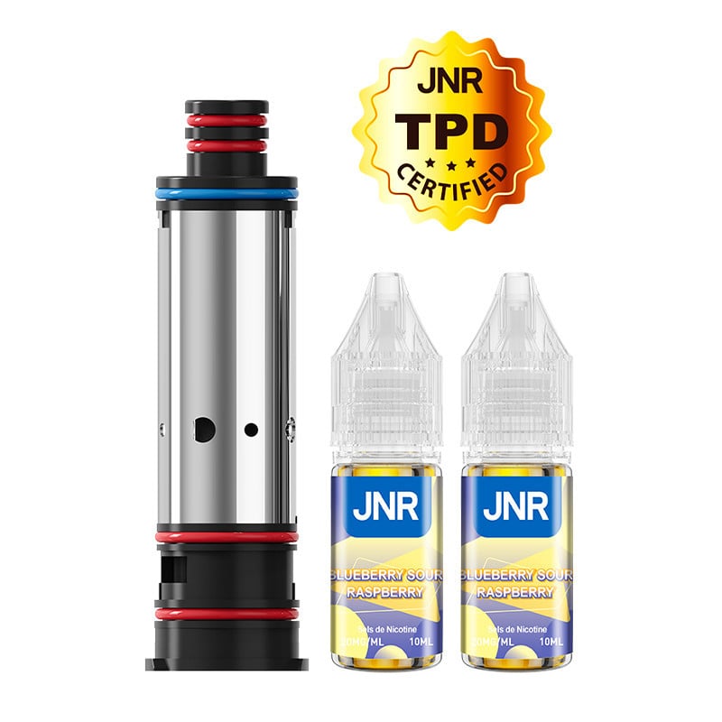Infinity 55K Coil + Blueberry Sour Raspberry E-Liquids – JNR