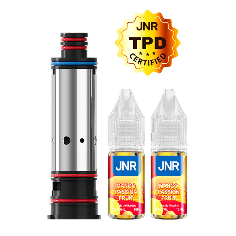Infinity 55K Coil + Mango Passion Fruit E-Liquids – JNR